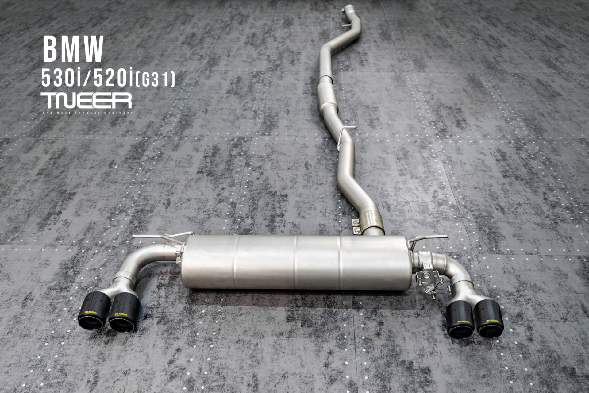 Tneer Exhaust BMW 520i/530i G31 Touring (B48)