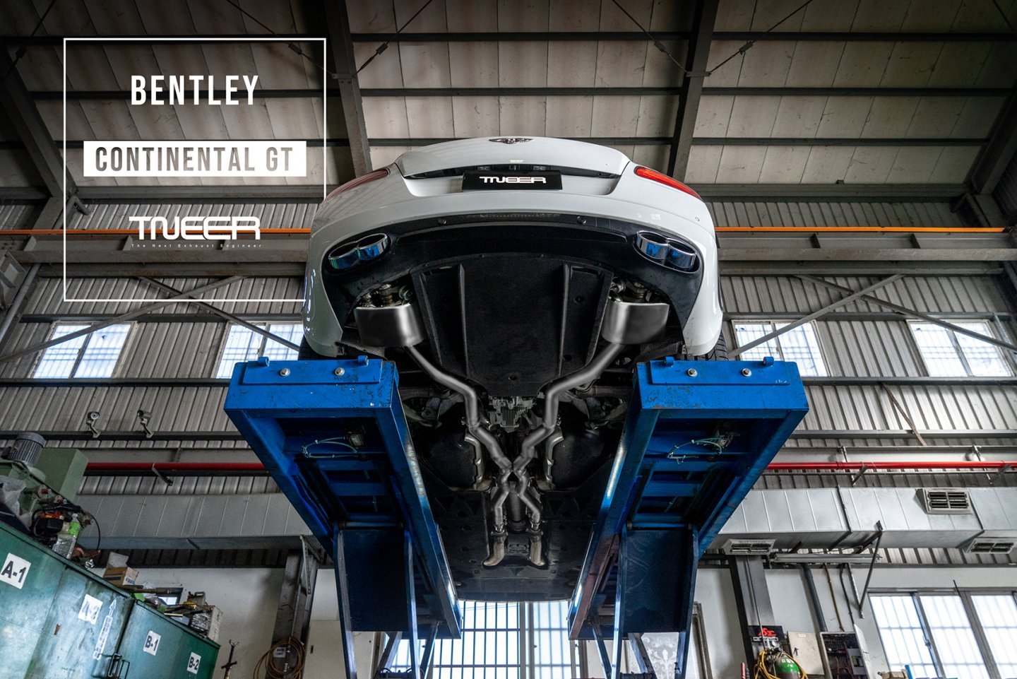 Tneer Exhaust Bentley Continental GT V8 MK2