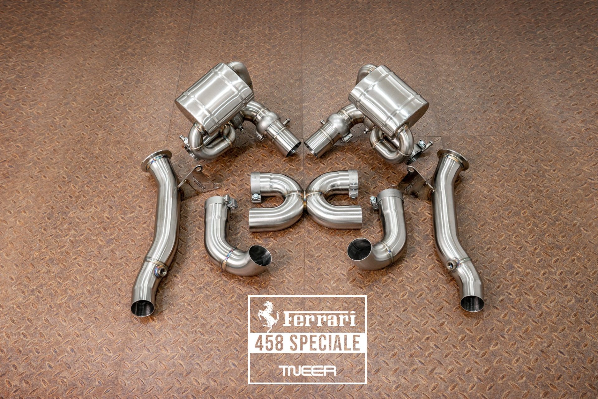 Tneer Exhaust Ferrari 458 Speciale