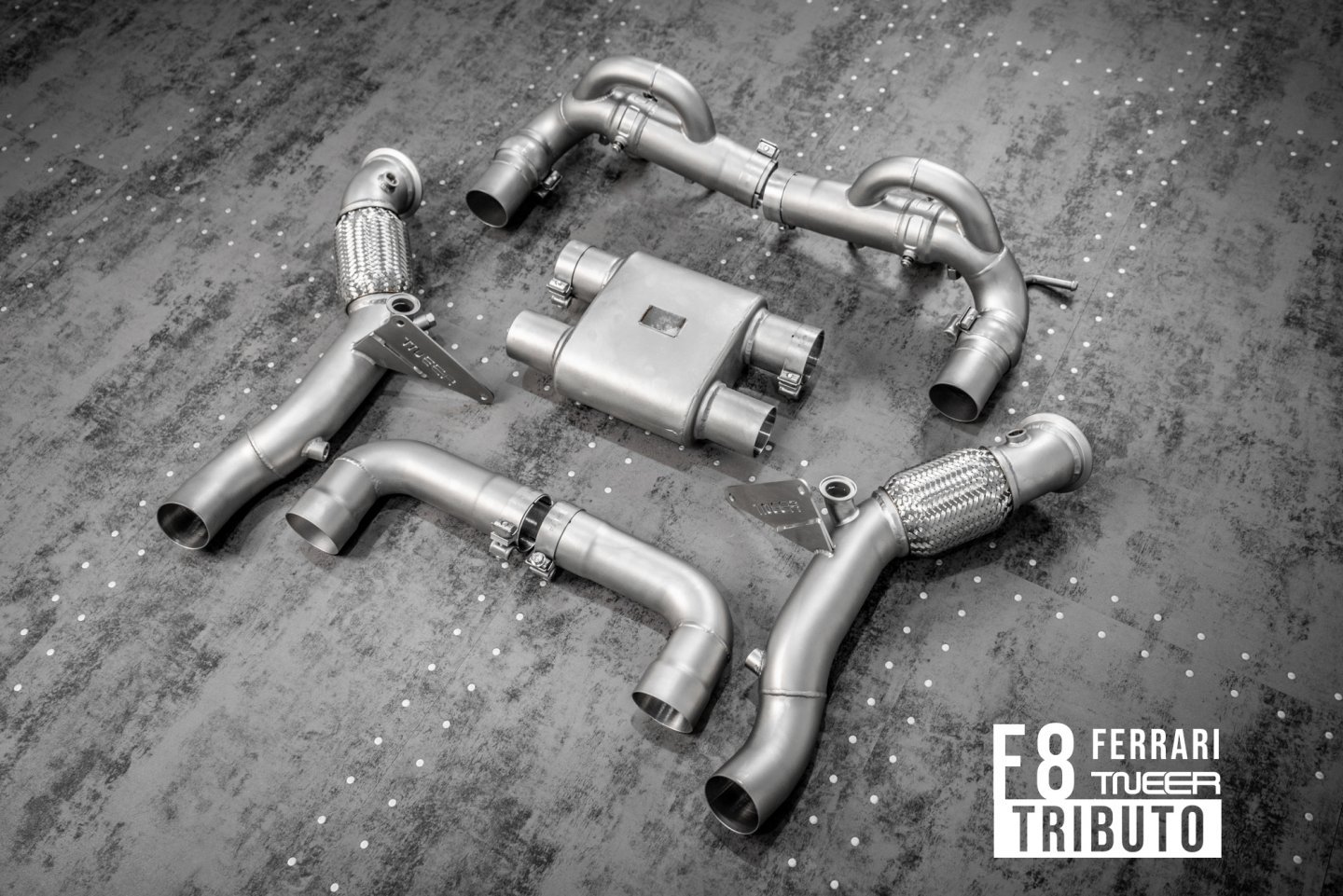 Tneer Exhaust Ferrari F8 Tributo