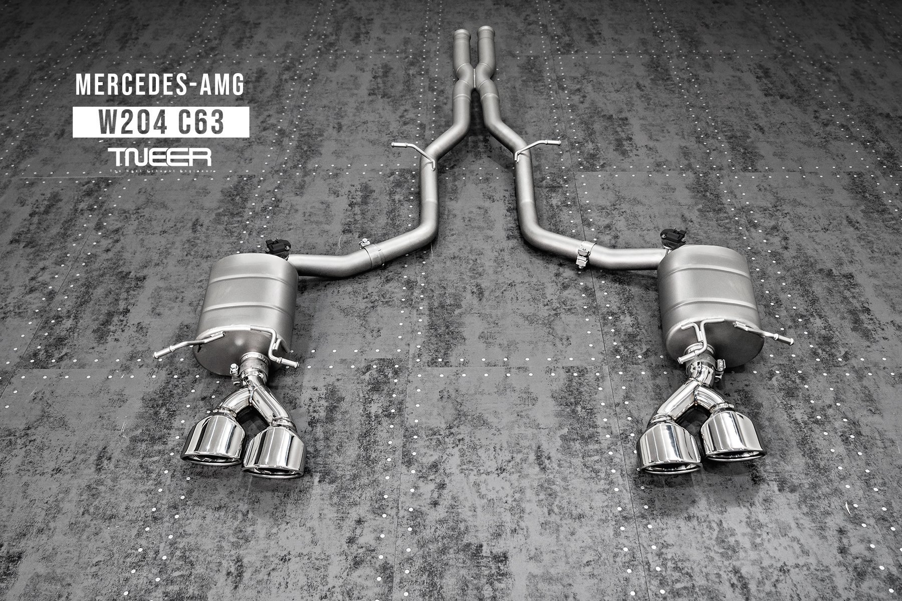 Tneer Exhaust Mercedes-Benz C63 W204