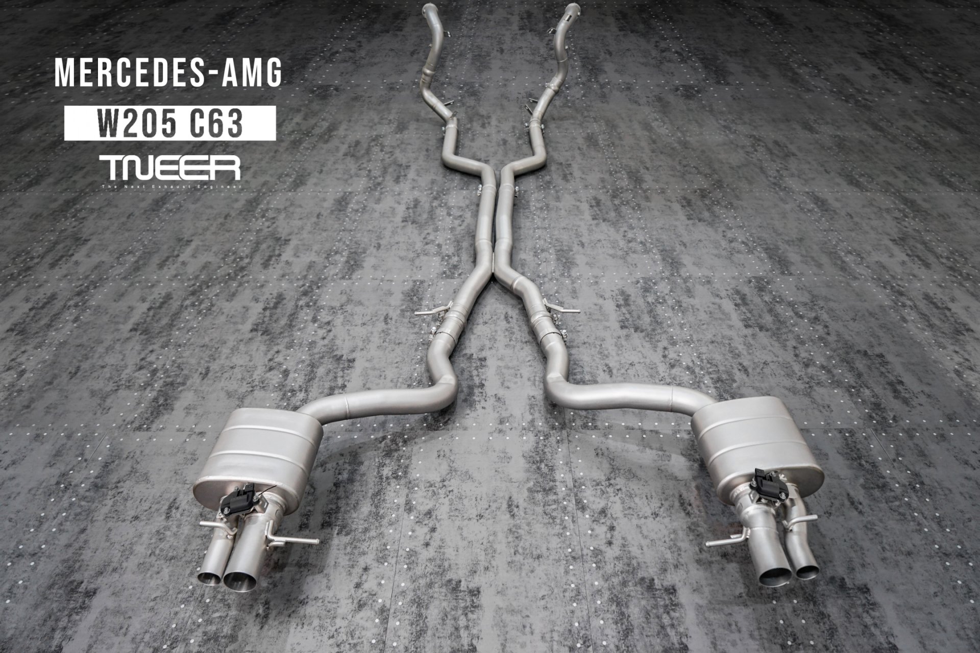 Tneer Exhaust Mercedes-Benz C63 W205