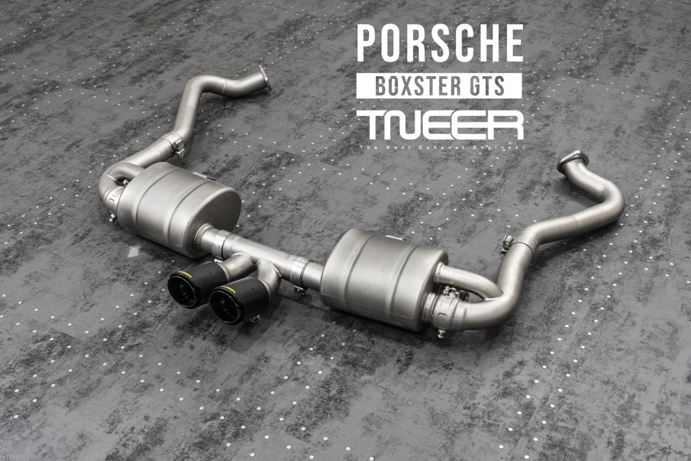 Tneer Exhaust Porsche 718 Boxster GTS