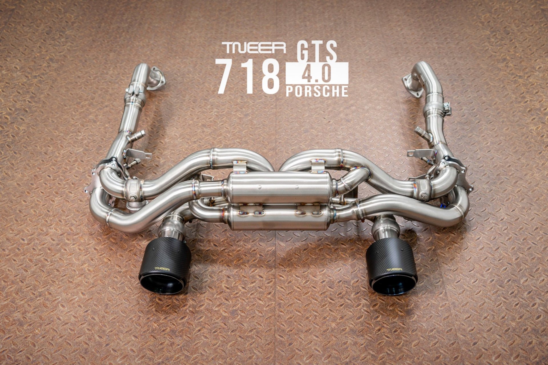 Tneer Exhaust Porsche 718 Boxster GTS 4.0