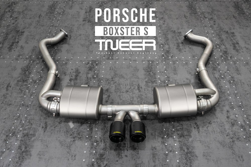 Tneer Exhaust Porsche 718 Boxster S