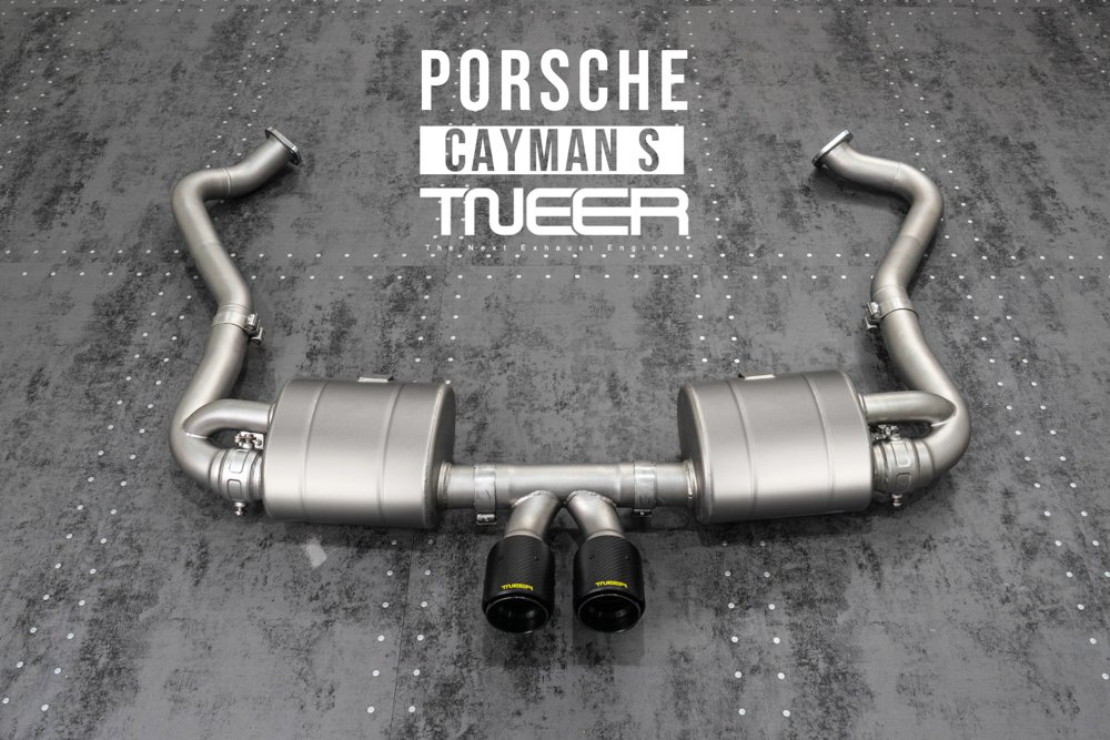 Tneer Exhaust Porsche 981 Cayman S
