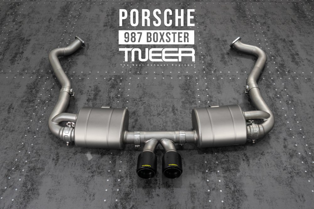 Tneer Exhaust Porsche 987 Boxster