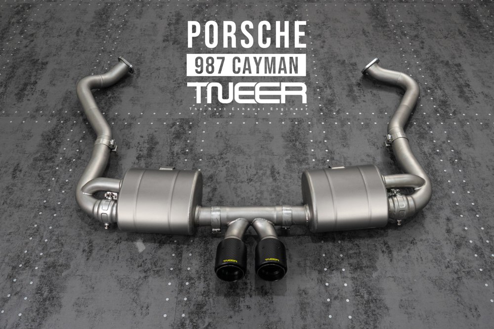 Tneer Exhaust Porsche 987 Cayman