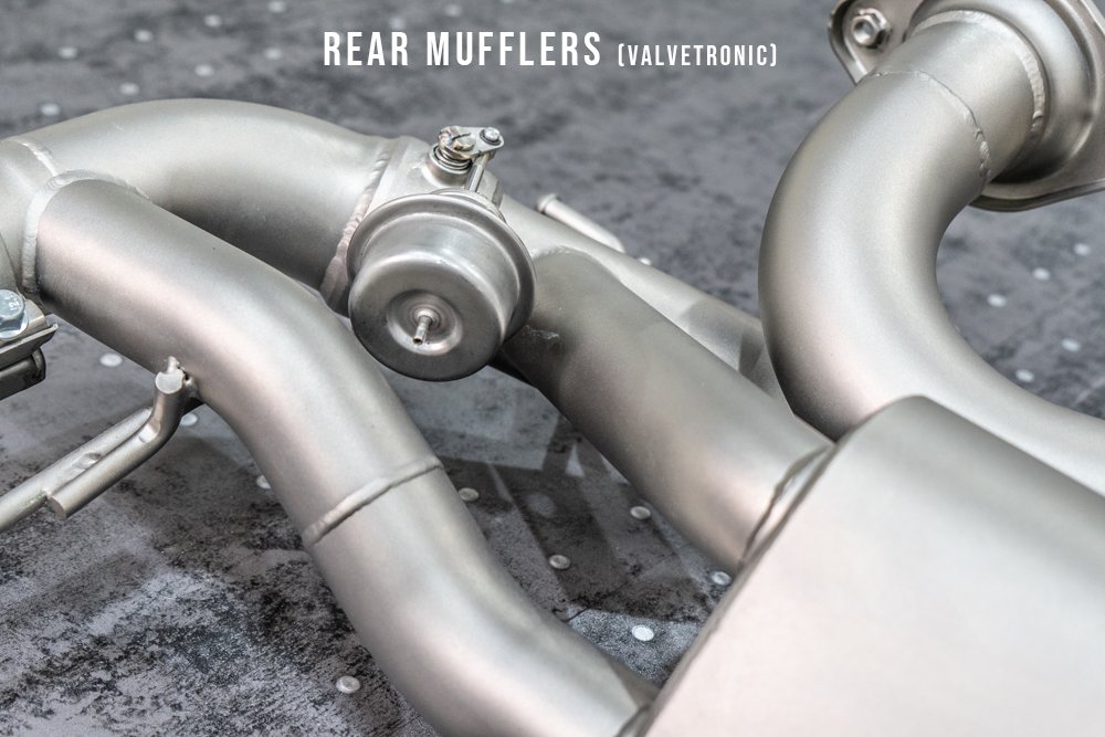 Tneer Exhaust Porsche 992 GT3