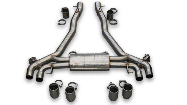 Tubi Style BMW M5/M5 CS F90 Rear Exhaust W Electric Valve