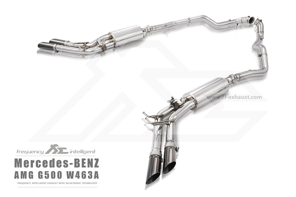 ท่อไอเสีย Fi Exhaust Mercedes-Benz W463A G500 Quad Tips