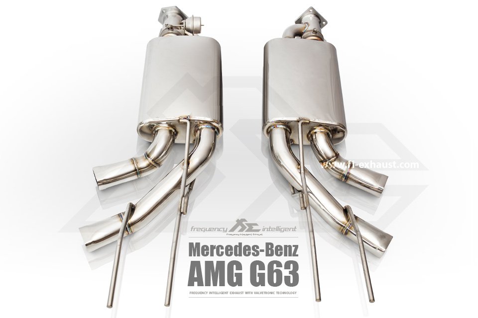 ท่อไอเสีย Fi Exhaust Mercedes-AMG W463 G63 Quad Tips