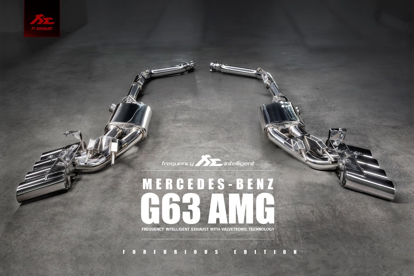 Fi Exhaust Mercedes-AMG W463 G63 Ultimate Double Quad Tips