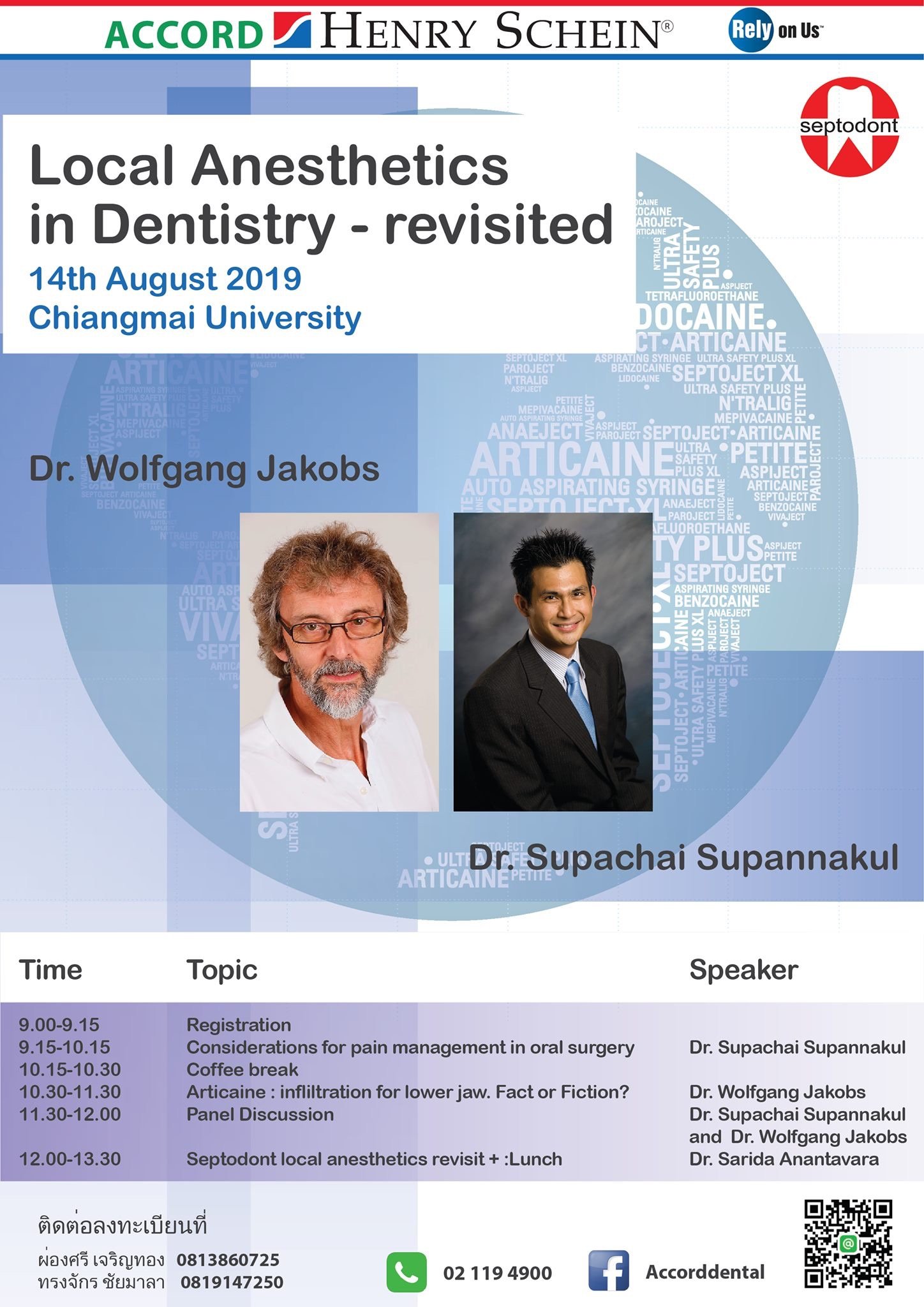 Local Anesthetics in Dentistry - revisited