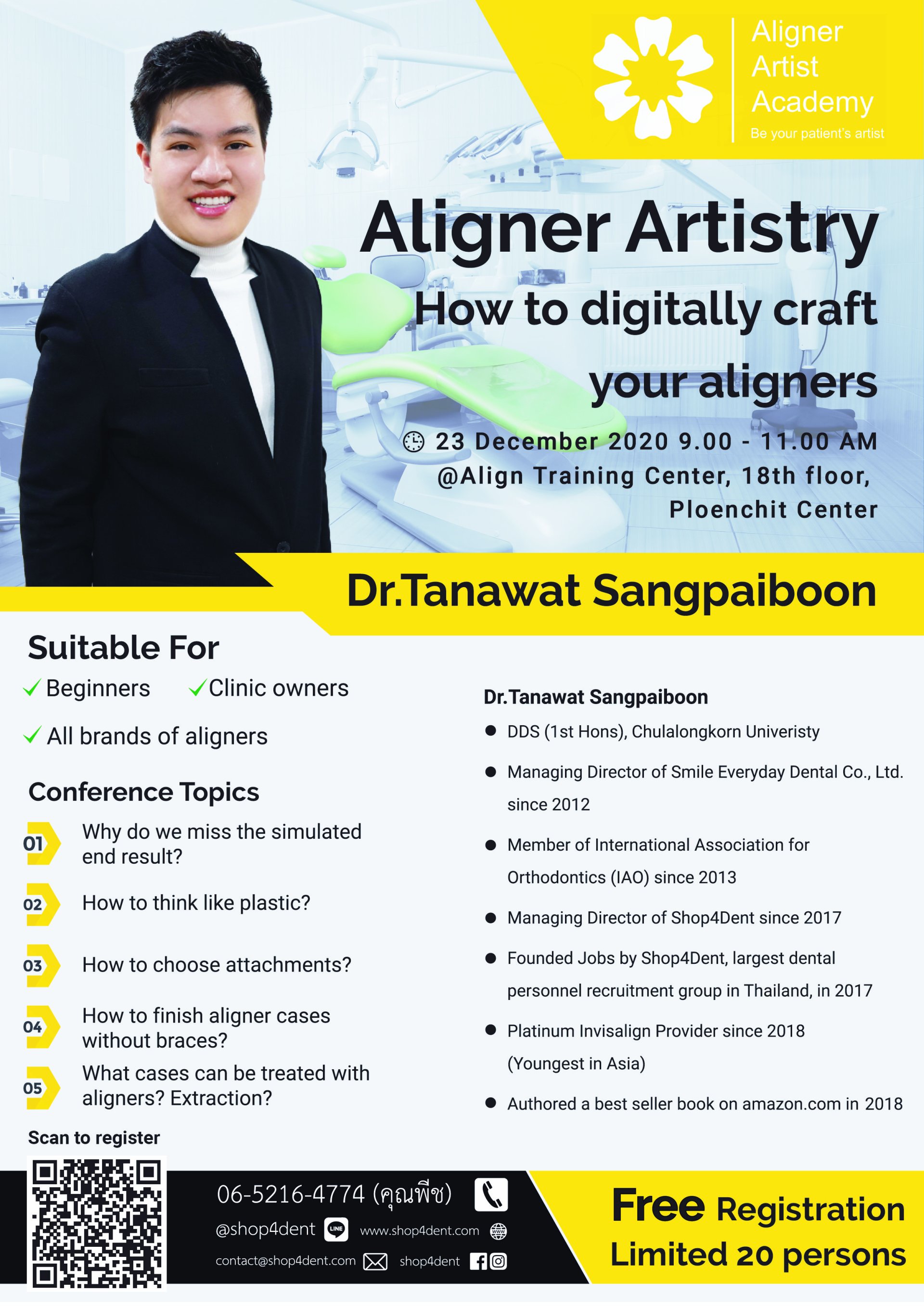 Aligner Artistry by Dr.Tanawat Sangpaiboon