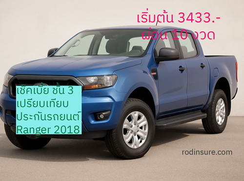 เช็คเบี้ย ประกันภัยFord Ranger3 ที่นี่