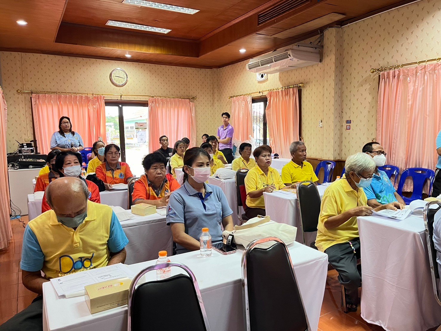 เข้าร่วมกิจกรรมการอบรมให้ความรู้เรื่องเกี่ยวกับโรคไข้เลือดออก ตามโครงการป้องกันโรคไข้เลือดออก ประจำปีงบประมาณ พ.ศ.2567