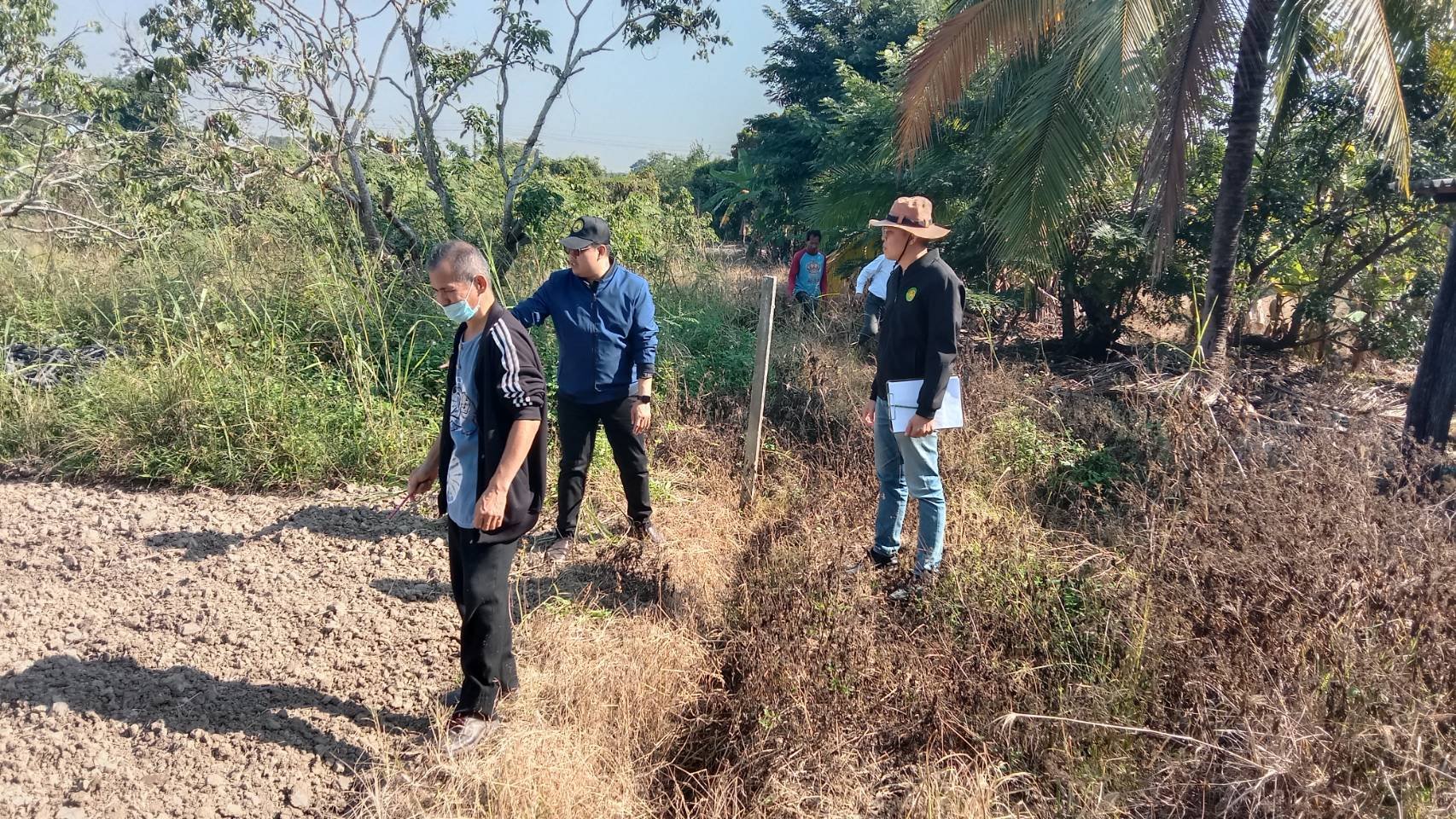 ร่วมสำรวจพื้นที่สาธารณประโยชน์ หมู่ที่ 9 บ้านแม่ทาหลง-ท่าศาลา