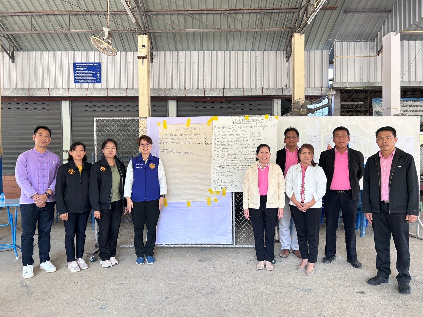 ลงพื้นที่ประชาคมจัดทำแผนและประสานแผนพัฒนาพื้นที่ในระดับอำเภอและตำบล หมู่บ้าน