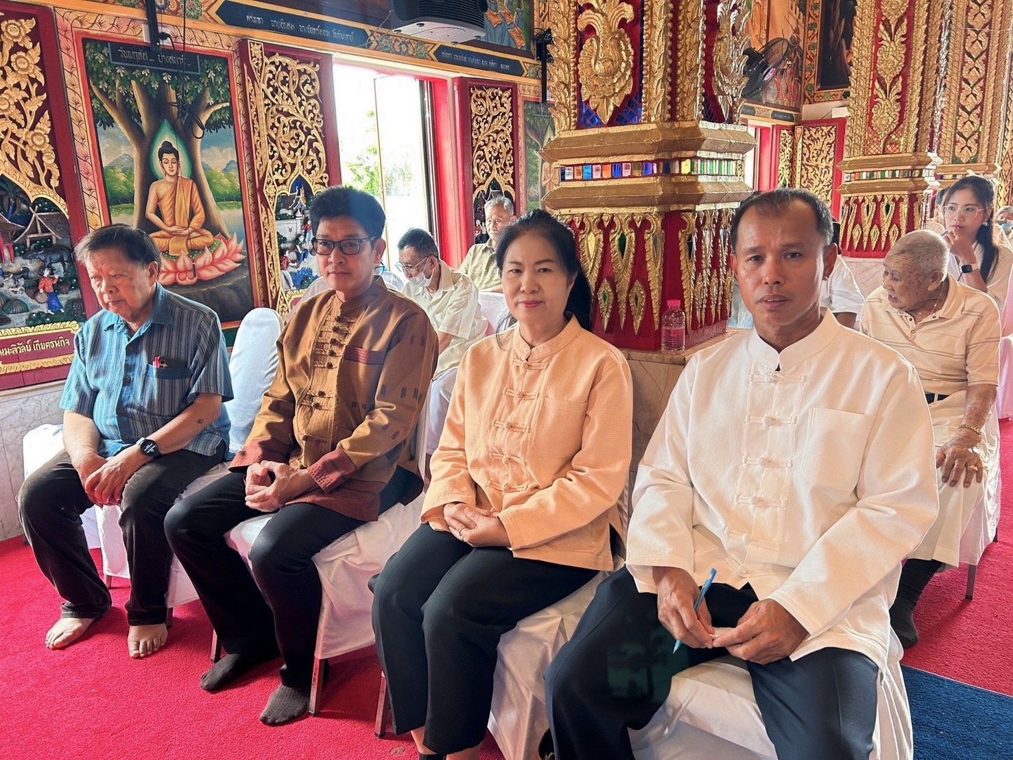 เข้าร่วมทำบุญงานประจำปีสรงน้ำพระธาตุเจดีย์สหลีจอมยอง วัดสันมะกรูด และสรงน้ำกู่อัฐิ ครูบากาบ กาวิโล อดีตเจ้าอาวาสวัดสันมะกรูด