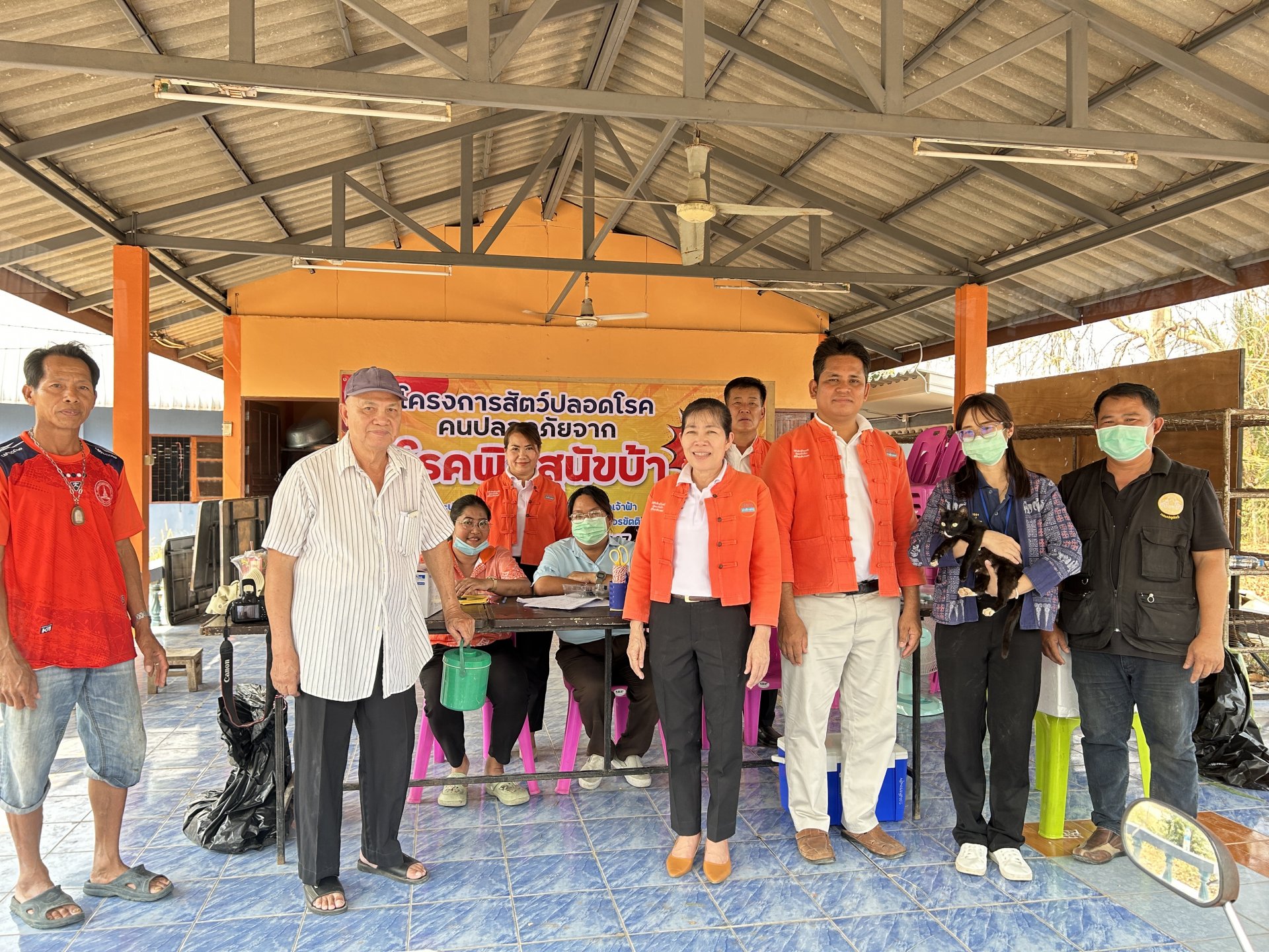 การจัดกิจกรรมตามโครงการสัตว์ปลอดโรค​ คนปลอดภัย จากพิษสุนัขบ้า​ (ตามพระปณิธาน ศ.ดร.สมเด็จพระเจ้าลูกเธอ เจ้าฟ้าจุฬาภรณวลัยลักษณ์ อัครราชกุมารี) ประจำปีงบประมาณ​ 2567
