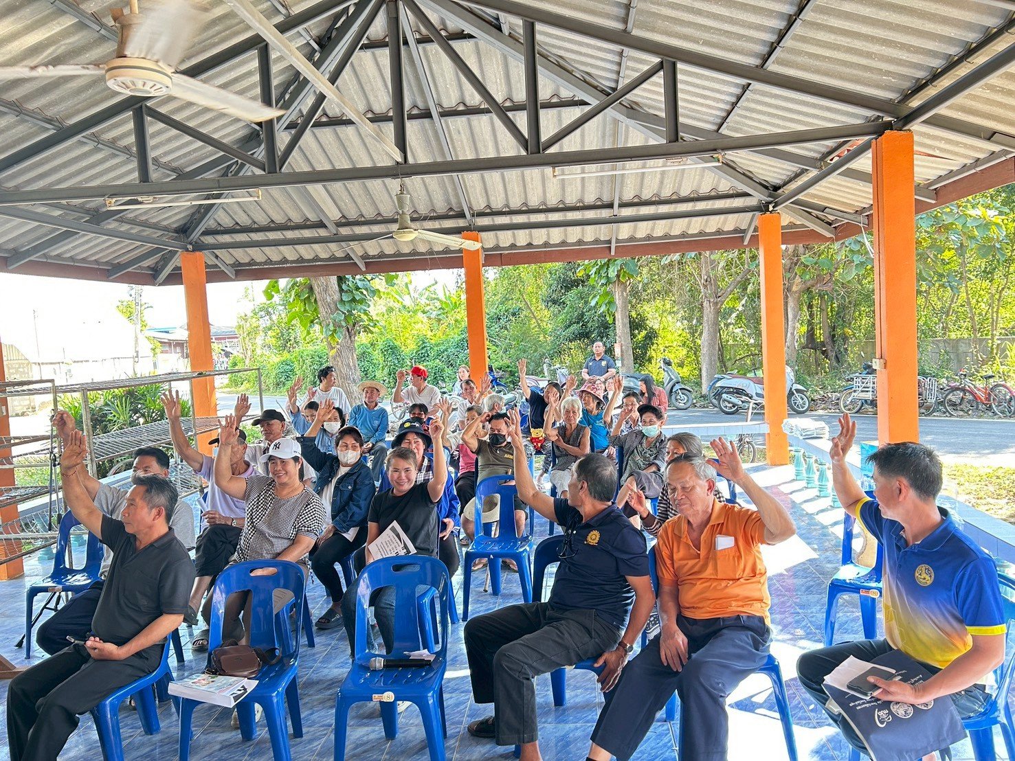 ประชุมประชาคมเพื่อจัดทำแผนพัฒนาท้องถิ่น ของเทศบาลตำบลท่าเชียงทอง ประจำปีงบประมาณ พ.ศ. 2569