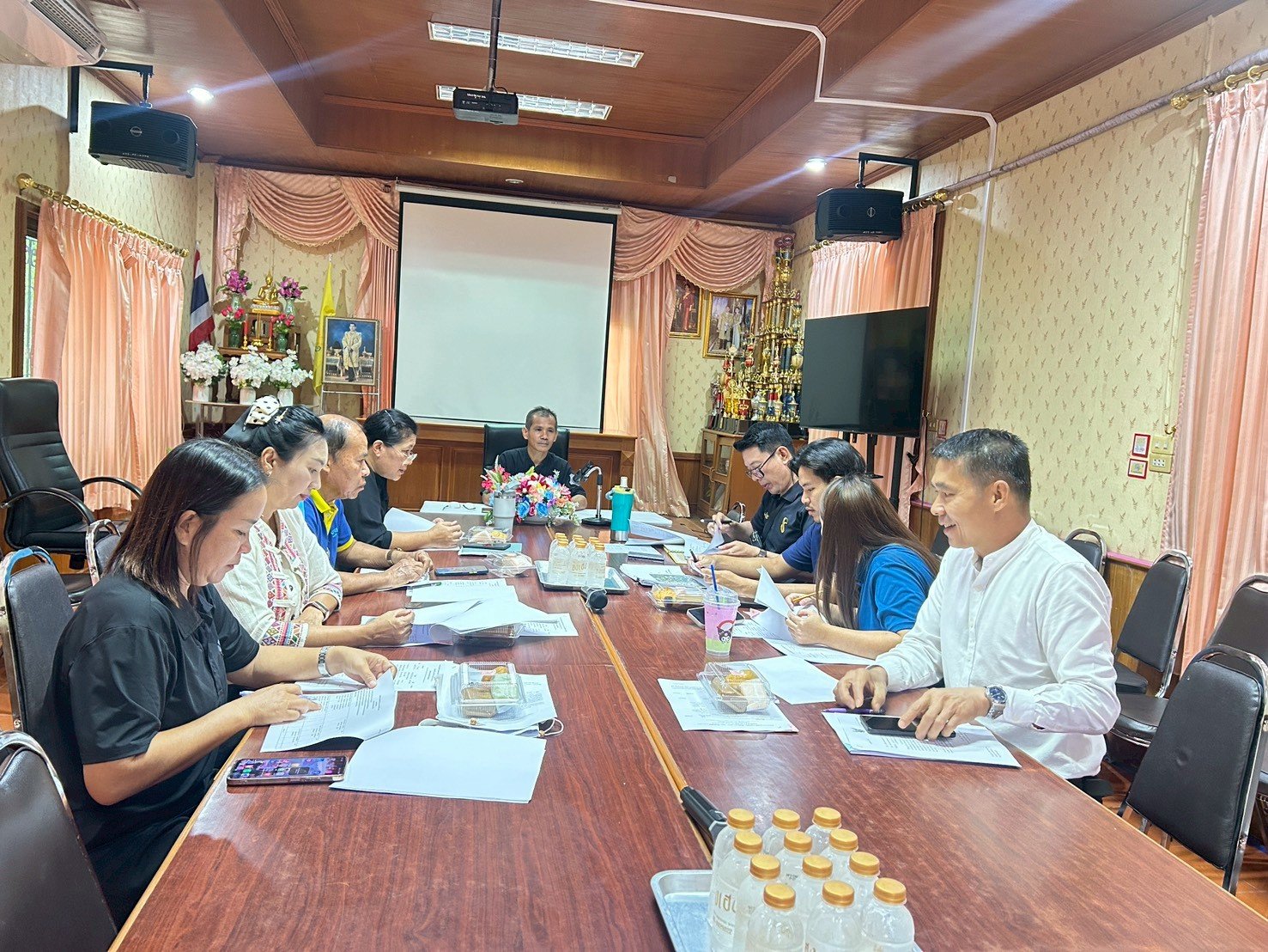 ประชุมคณะกรรมการสนับสนุนการจัดทำแผนพัฒนาท้องถิ่น เพื่อจัดทำร่างแผนพัฒนาท้องถิ่น พ.ศ. 2566 - 2570เพิ่มเติมครั้งที่ 2/2569