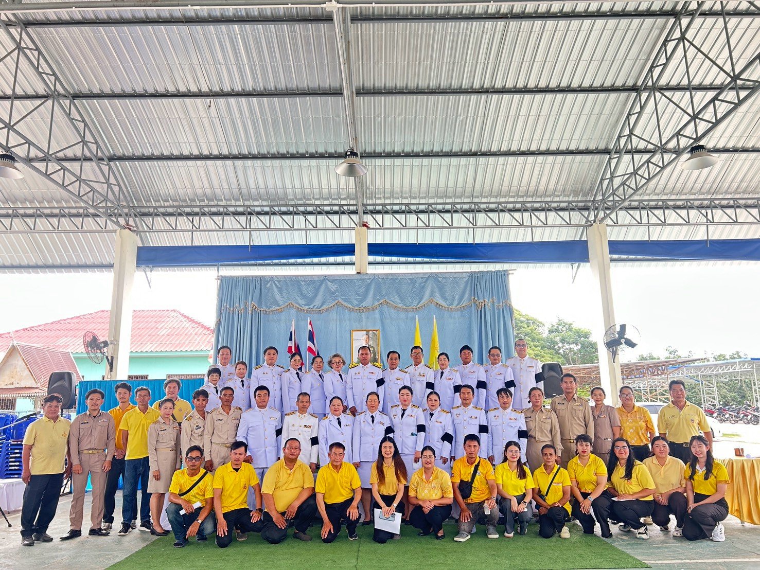 เข้าร่วมพิธีถวายสัตย์ปฏิญาณเพื่อเป็นข้าราชการที่ดีและพลังของแผ่นดิน