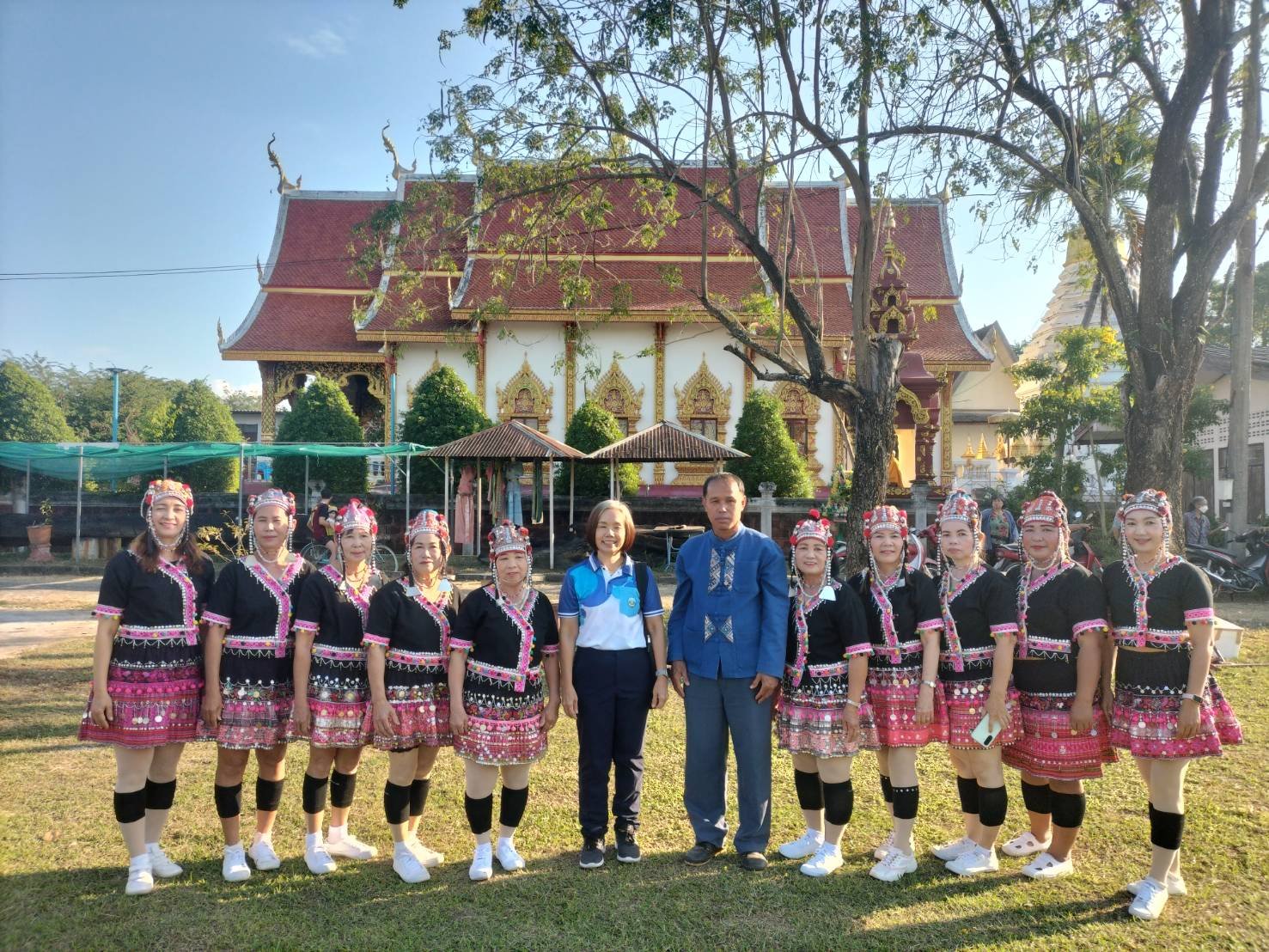 ร่วมกิจกรรมตามโครงการผู้สูงอายุบ้านสันมะกรูดสุขใจ สูงวัย สุขภาพดี