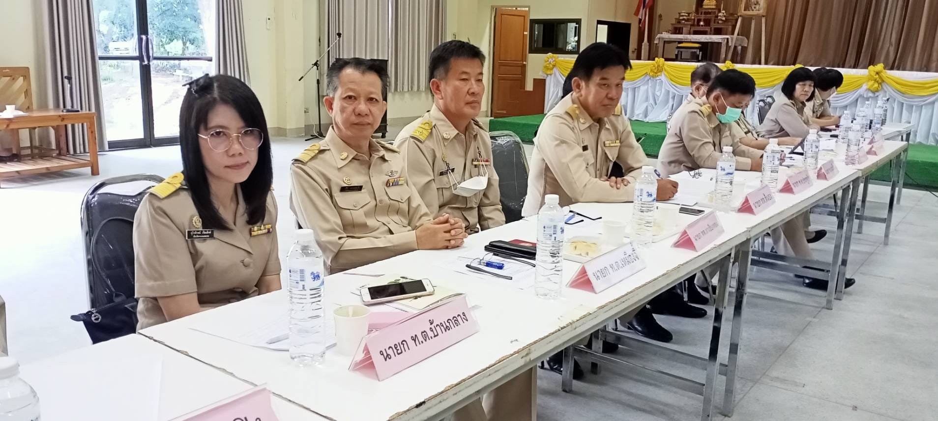 เข้าร่วมประชุมหัวหน้าส่วนราชการ รัฐวิสาหกิจ องค์กรปกครองส่วนท้องถิ่น และกำนัน อำเภอเมืองลำพูน ประจำเดือนกันยายน