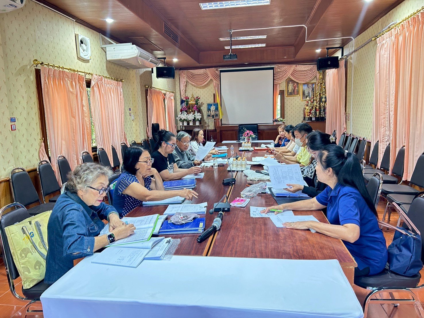 ประชุมกองทุนสวัสดิการชุมชน ประจำเดือน กุมภาพันธ์ 2569