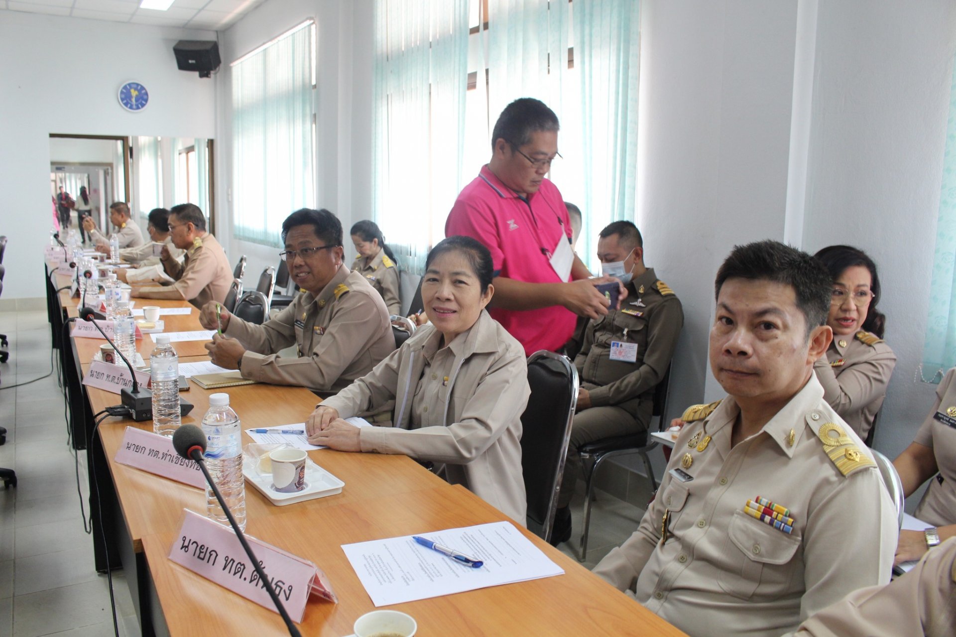เข้าร่วมประชุมหัวหน้าส่วนราชการประจำอำเภอ ผู้บริหารหน่วยงานรัฐวิสาหกิจ องค์การบริหารปกครองส่วนท้องถิ่น และกำนัน อำเภอเมืองลำพูน ครั้งที่ 3/2567