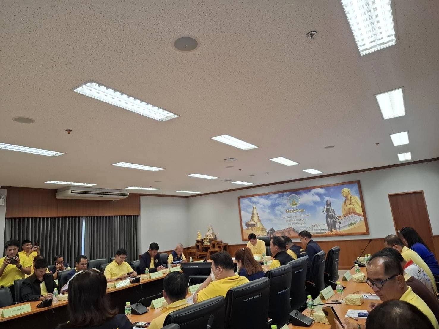 ประชุมคณะทำงานเพื่อปฏิบัติการแก้ไขปัญหาผักตบชวาในแม่น้ำกวง ครั้งที่ 12567