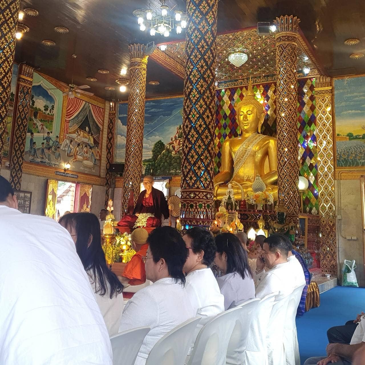 ร่วมกิจกรรมสร้างการรับรู้เพื่อเสนอชื่อครูบาศรีวิชัยสู่การเป็นบุคคลสำคัญของโลก ภายใต้กิจกรรม "ธรรมยาตราเดินเทศน์สันถี ตามวิถีครูบาสู่บุคคลสำคัญของโลก"