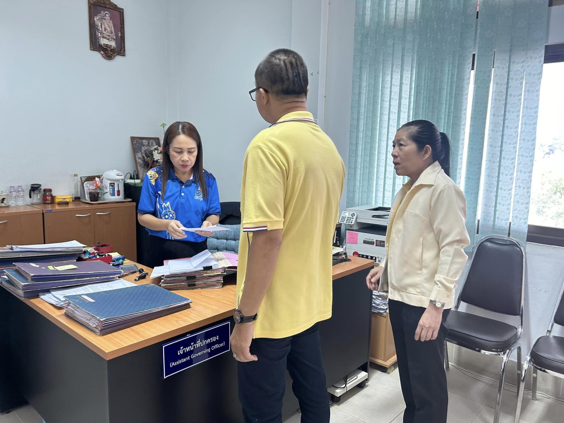 นำส่งหนังสือรายงานกรณีไม่สามารถนำร่างงบประมาณรายจ่ายเสนอต่อสภา