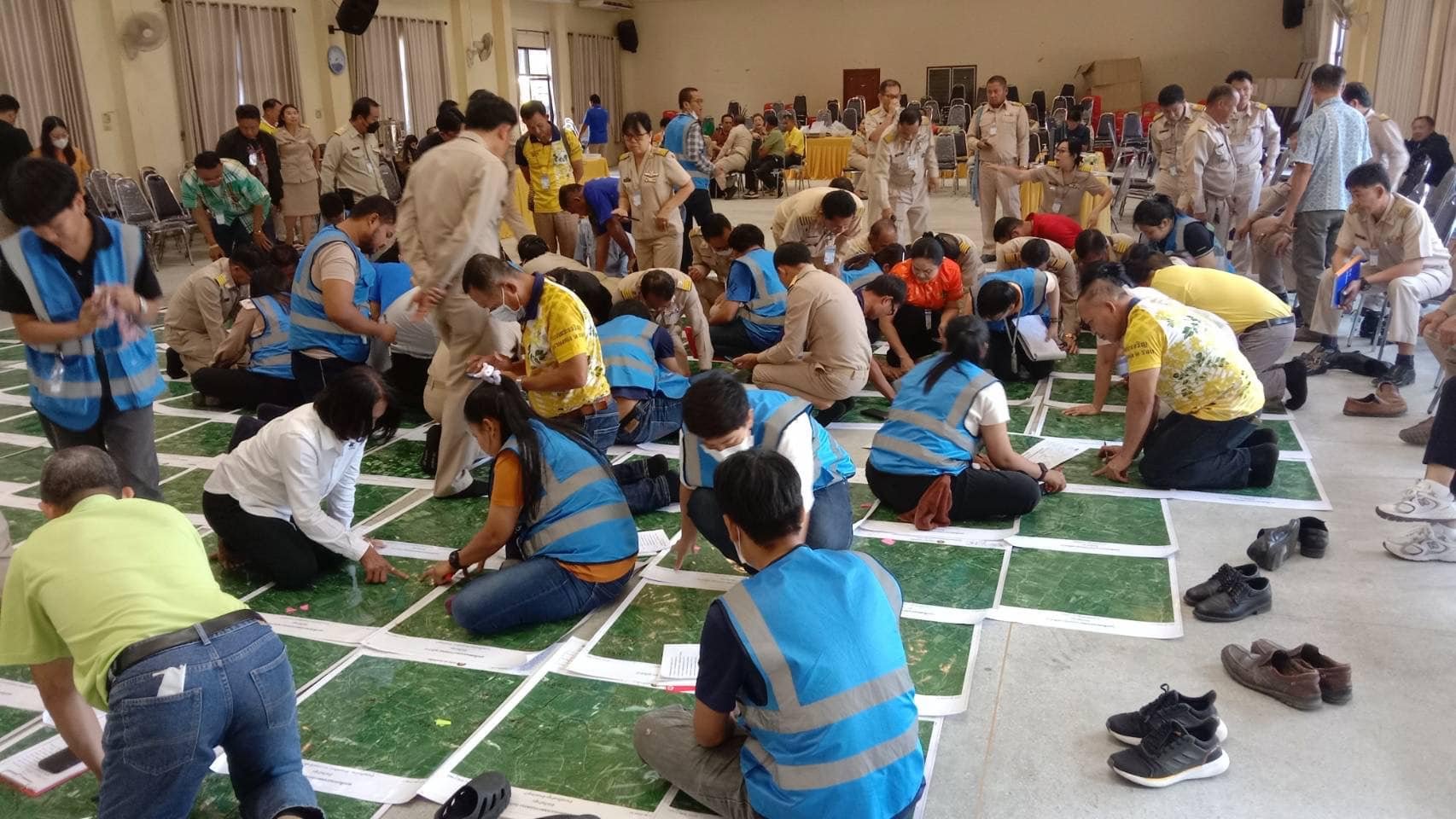  เข้าร่วมประชุมกำหนดแนวเขตการปกครองด้วยระบบสารสนเทศภูมิศาตร์ (GIS) 