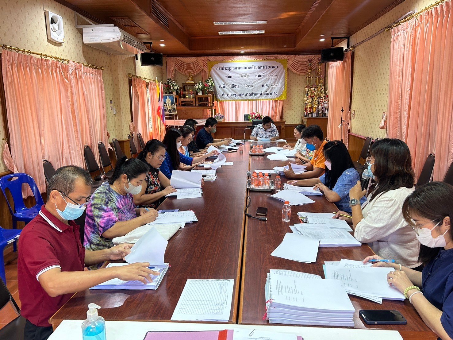 ประชุมการบริหารจัดการระบบหลักประกันสุขภาพ เทศบาลตำบลท่าเชียงทอง ร่วมกับ คณะกรรมการกองทุนหลักประกันสุขภาพเทศบาลตำบลท่าเชียงทองประชุมการบริหารจัดการระบบหลักประกันสุขภาพ เทศบาลตำบลท่าเชียงทอง ร่วมกับ คณะกรรมการกองทุนหลักประกันสุขภาพเทศบาลตำบลท่าเชียงทอง