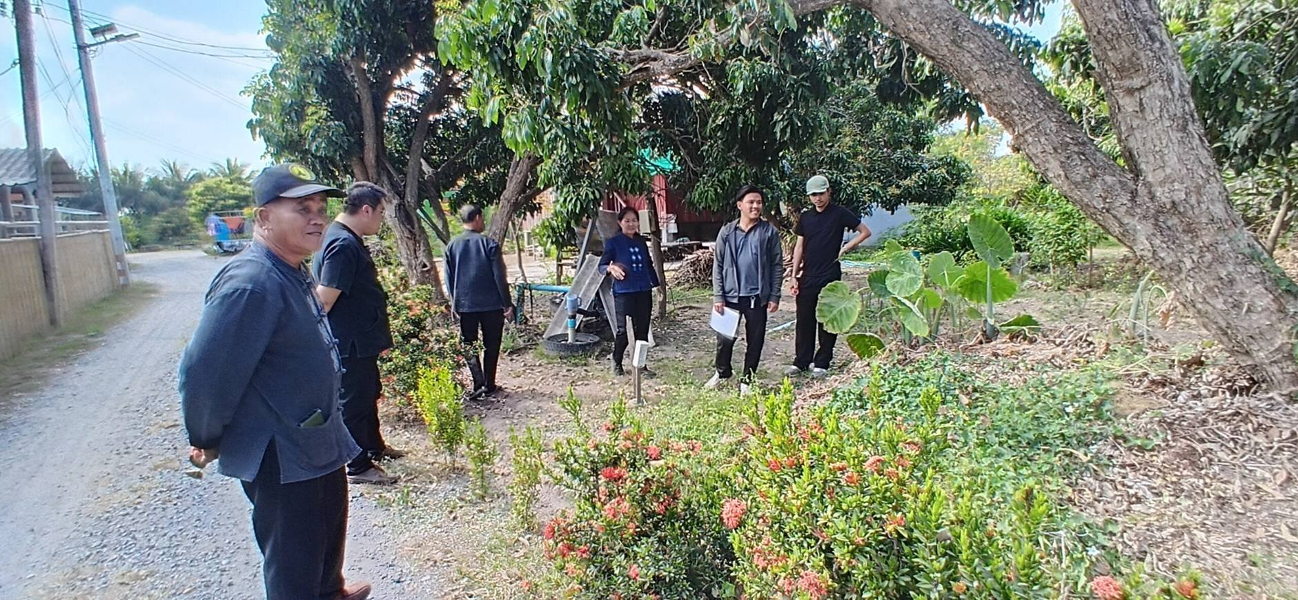 ลงพื้นที่สำรวจลำเหมืองสาธารณะ หมู่ที่4