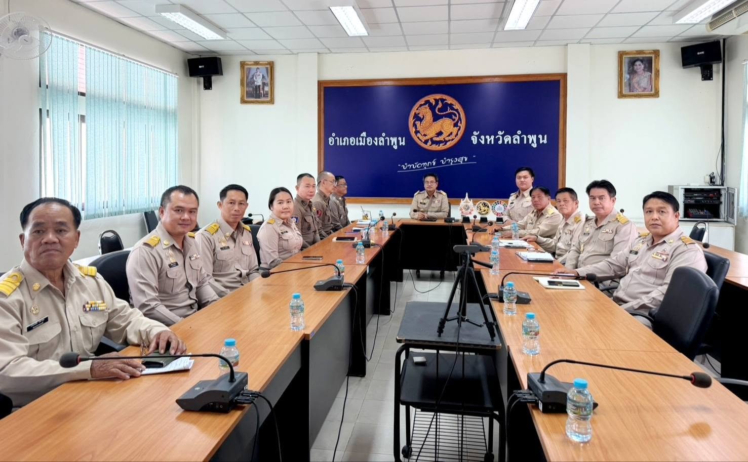 เข้าร่วมประชุมมอบนโยบายสำคัญของกระทรวงมหาดไทย ผ่านระบบวีดิทัศน์ทางไกล (VCS)