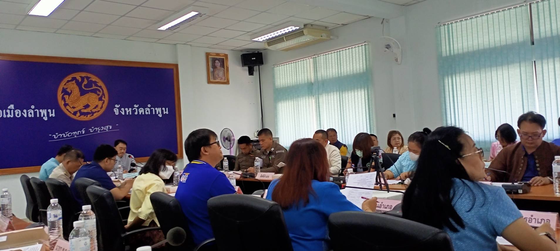 เข้าร่วมประชุมหัวหน้าส่วนราชการ รัฐวิสาหกิจ องค์กรปกครองส่วนท้องถิ่นและกำนัน ประจำเดือน กรกฎาคม 2567