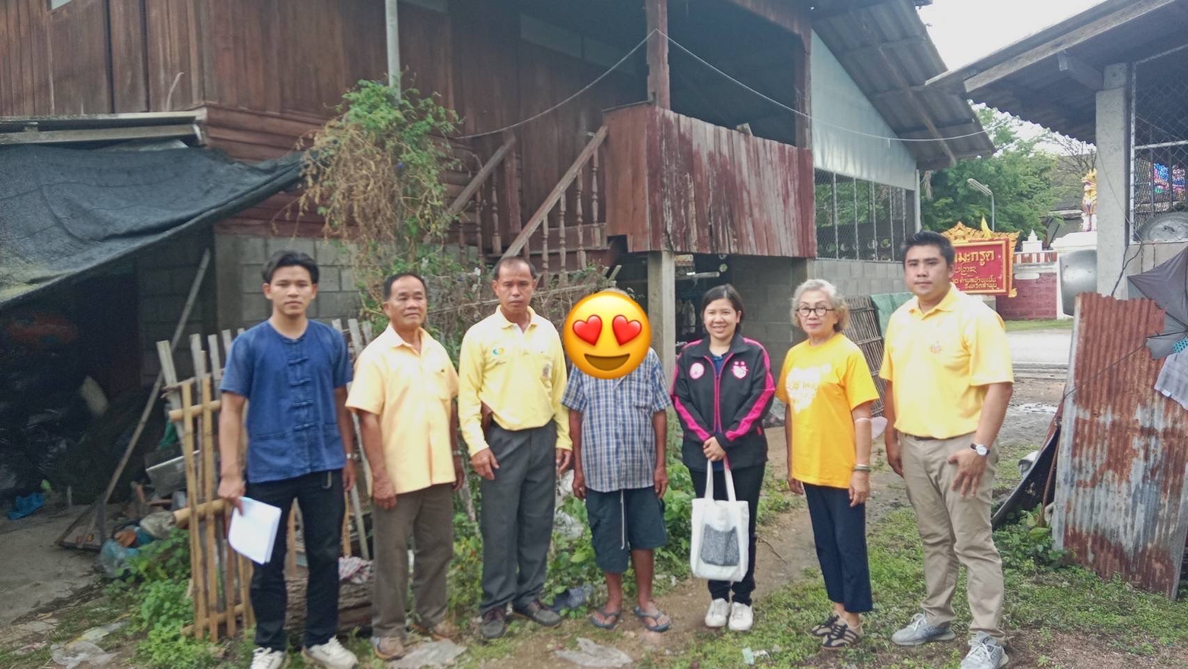 ลงพื้นที่มอบบ้านและ ลงพื้นที่บ้านผู้ขอรับเงินสนับสนุนปรับปรุงที่อยู่อาศัย