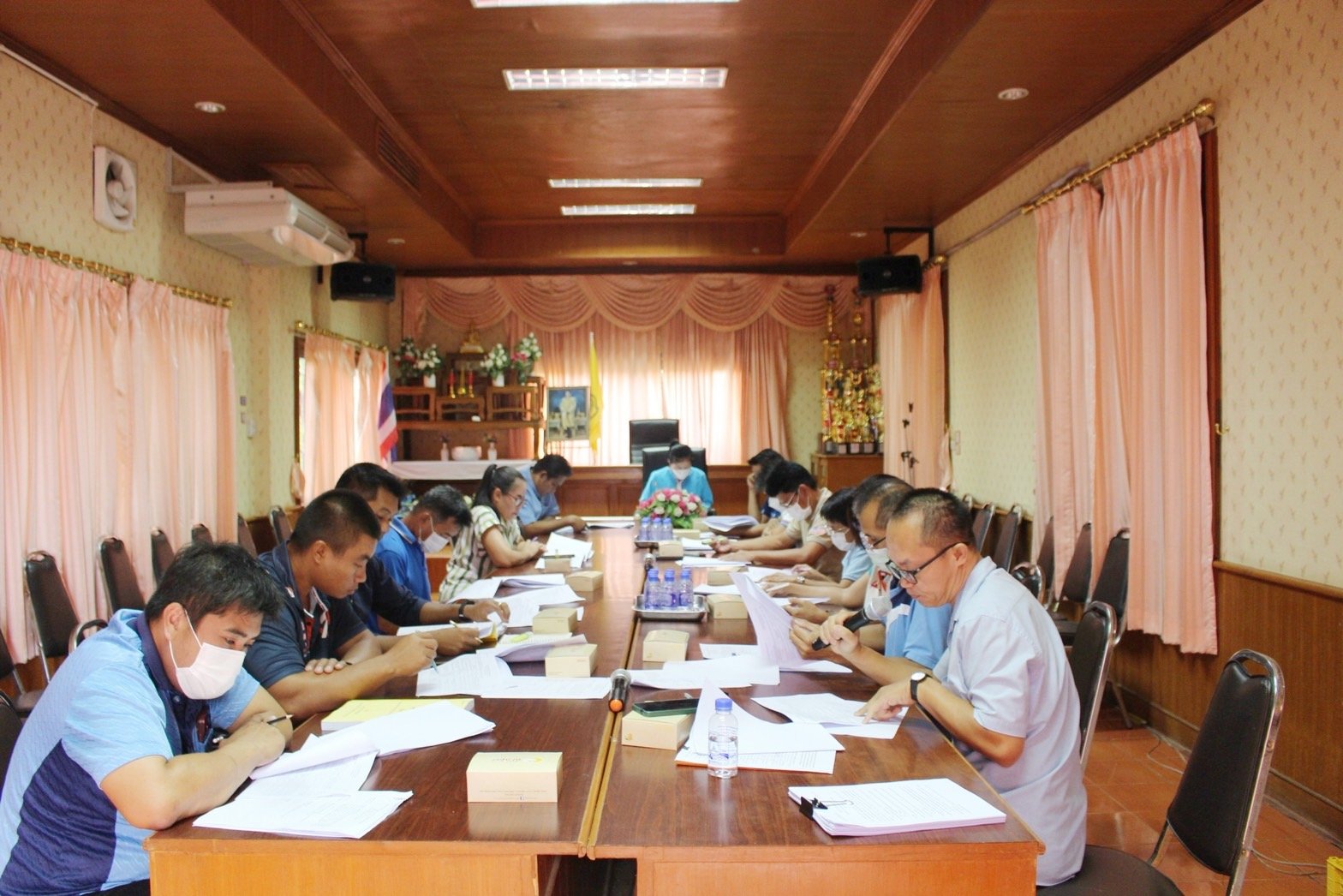 ประชุมคณะกรรมการพัฒนา เทศบาลตำบลท่าเชียงทอง เพื่อพิจารณาให้ความเห็นชอบร่างแผนดำเนินงานเทศบาลตำบลท่าเชียงทองประจำปีงบประมาณ พ.ศ. 2567