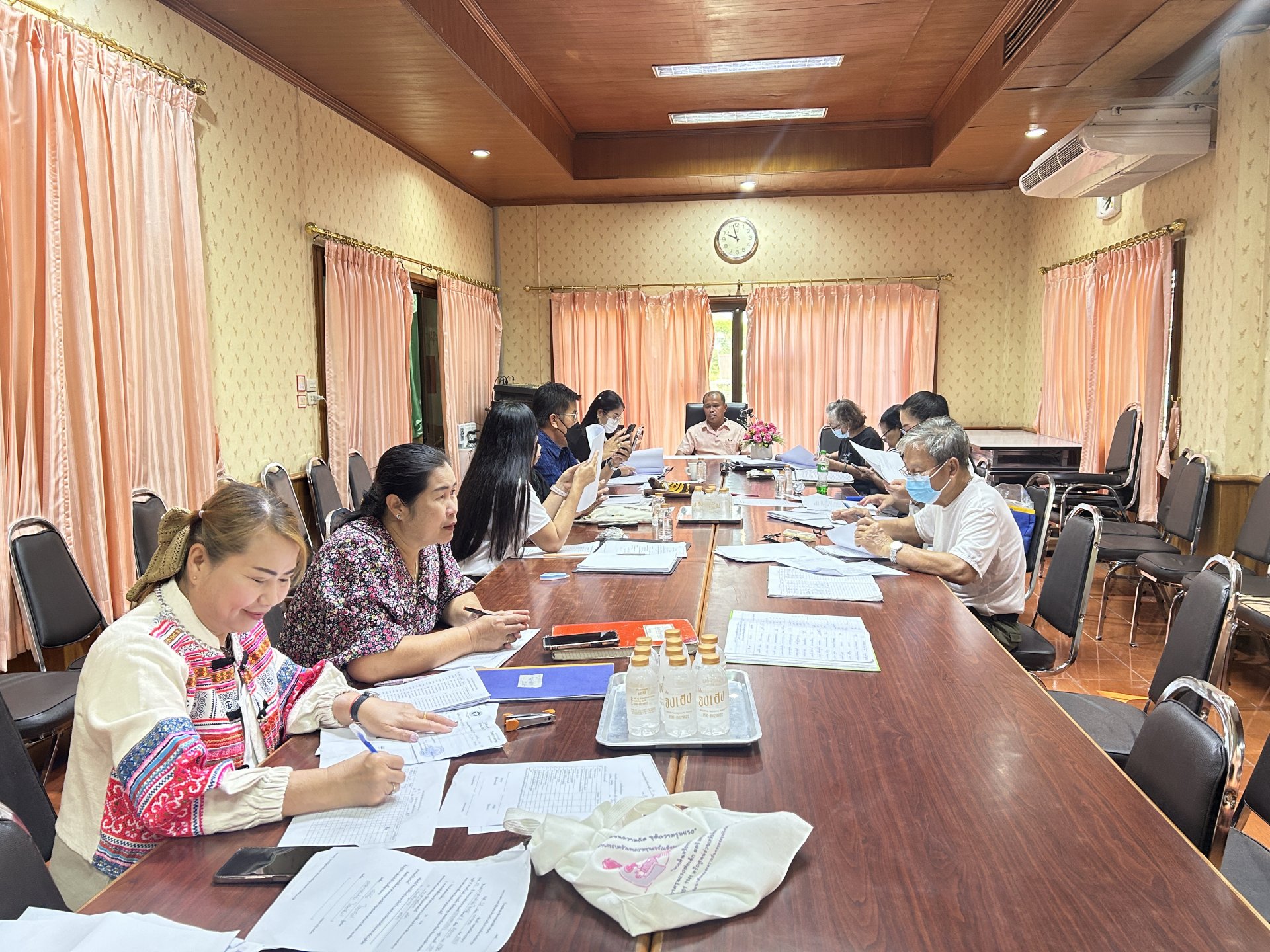 เข้าร่วมการประชุมกองทุนสวัสดิการชุมชน ประจำเดือน เมษายน 2569