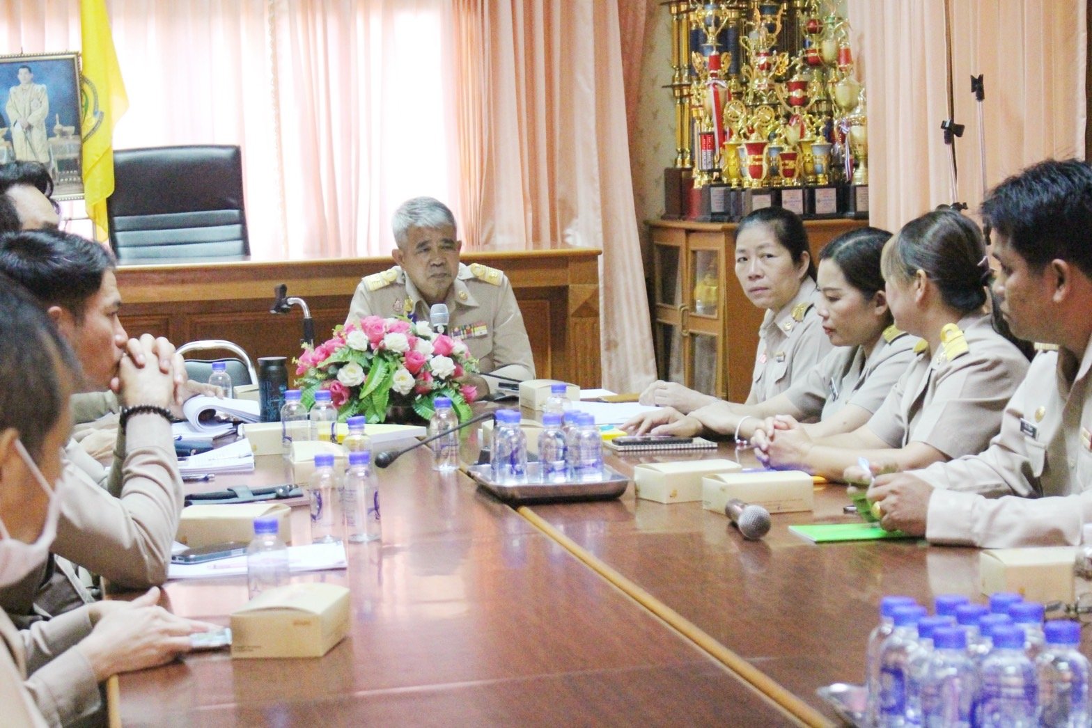 การเข้าตรวจนิเทศเทศบาลตำบลท่าเชียงทอง