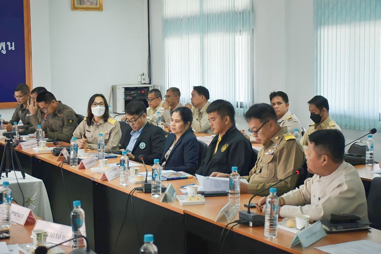 เข้าร่วมประชุมหัวหน้าส่วนราชการ รัฐวิสาหกิจ องค์กรปกครองส่วนท้องถิ่นและกำนัน อำเภอเมืองลำพูน ประจำเดือนกุมภาพันธ์ 2567