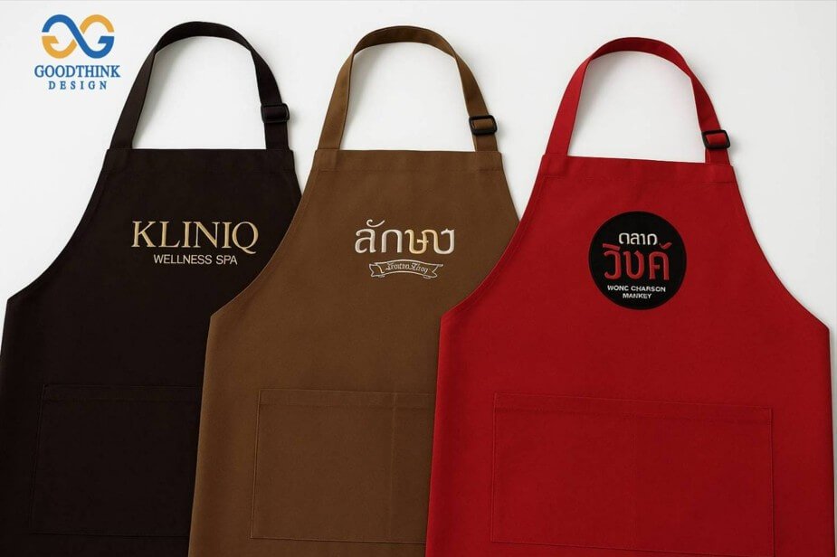ผ้ากันเปื้อนปักโลโก้ คืออะไร ทำไมถึงได้รับความนิยม