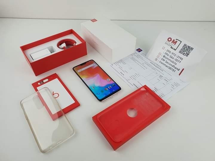 ขาย/แลก Oneplus 6 8/128 White ศูนย์ไทย สภาพสวยมาก แท้ ครบยกกล่อง ประกันศูนย์ยาวเพียง 11,900 บาท ขาย/แลก Oneplus 6 8/128 White ศูนย์ไทย สภาพสวยมาก แท้ ครบยกกล่อง ประกันศูนย์ยาวเพียง 11,900 บาท