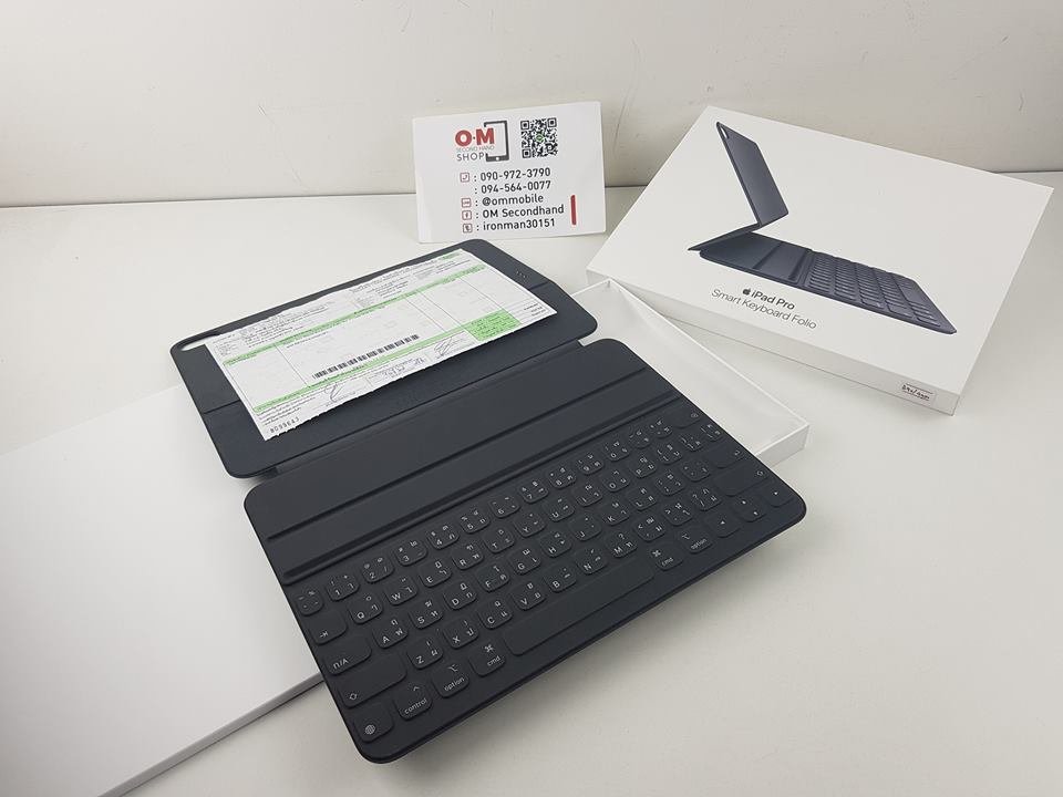 ขาย/แลก Apple Smart Keyboard Folio 11-inch IPad Pro ศูนย์ไทย สภาพสวยมาก ประกันยาว 01/12/2019 แท้ ครบยกกล่อง เพียง 4,900 บาท ขาย/แลก Apple Smart Keyboard Folio 11-inch IPad Pro ศูนย์ไทย สภาพสวยมาก ประกันยาว 01/12/2019 แท้ ครบยกกล่อง เพียง 4,900 บาท