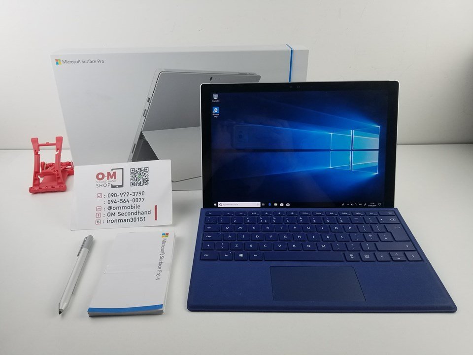 ขาย/แลก Microsoft Surface Pro4 Core i5 8/256 ศูนย์ไทย สภาพสวย แท้ ครบยกกล่อง เพียง 19,900 บาท ขาย/แลก Microsoft Surface Pro4 Core i5 8/256 ศูนย์ไทย สภาพสวย แท้ ครบยกกล่อง เพียง 19,900 บาท