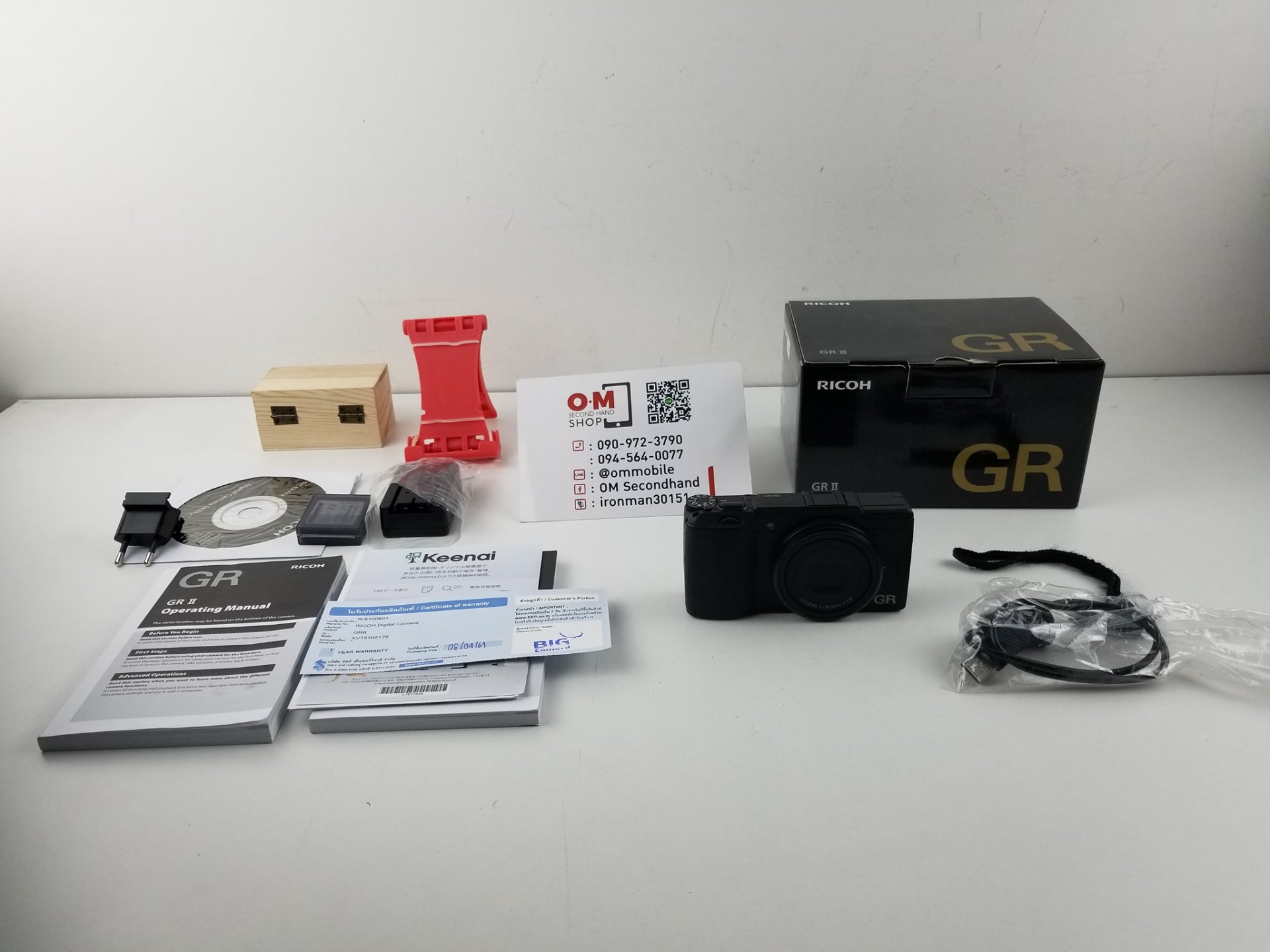 ขาย/แลก Ricoh GRii ศูนย์ไทย สภาพสวยมาก แท้ ครบยกกล่อง เพียง 15,900 บาท ขาย/แลก Ricoh GRii ศูนย์ไทย สภาพสวยมาก แท้ ครบยกกล่อง เพียง 15,900 บาท